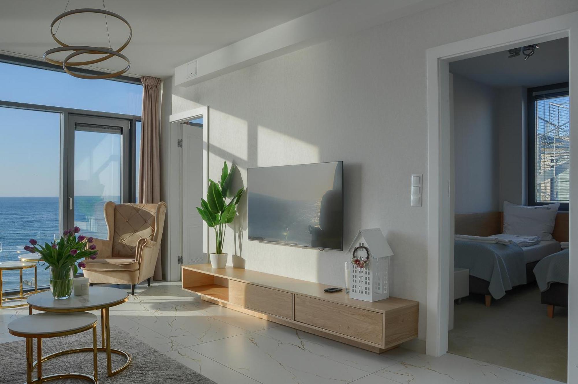 Apartament Nadmorski Luksus - Boulevard Устроне-Морске Экстерьер фото